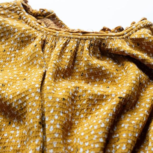 HATCH Yellow Lana Maternity Dress - Size 2 - Picture 4 of 9